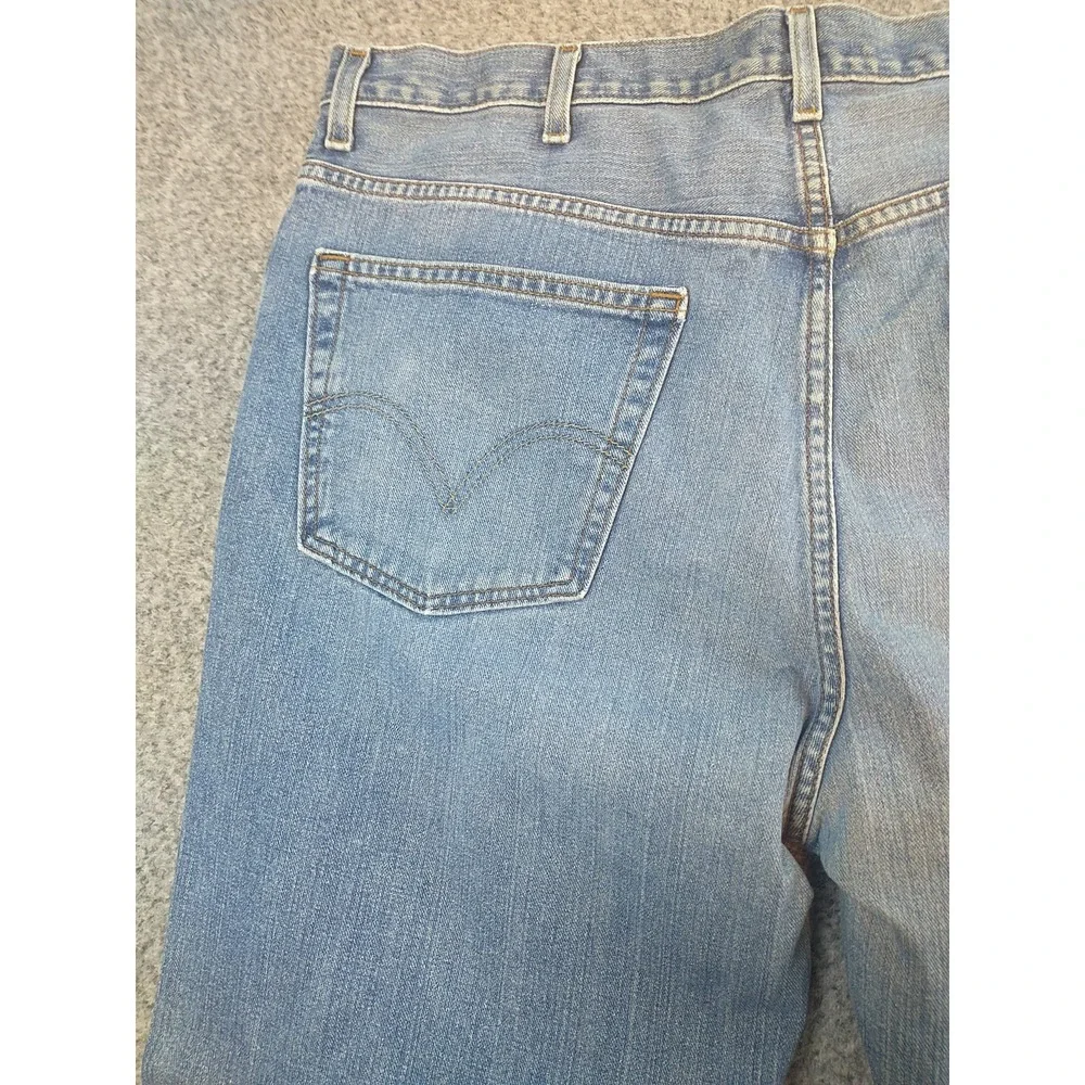 Levis 559 Relaxed Straight Jeans Mens 38x29 Blue Medium Wash Denim 100% Cotton